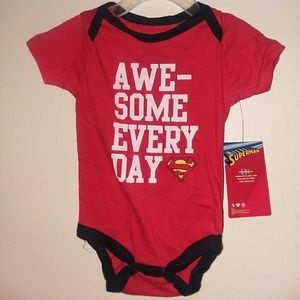NWT Superman Onsie 6-9 Months